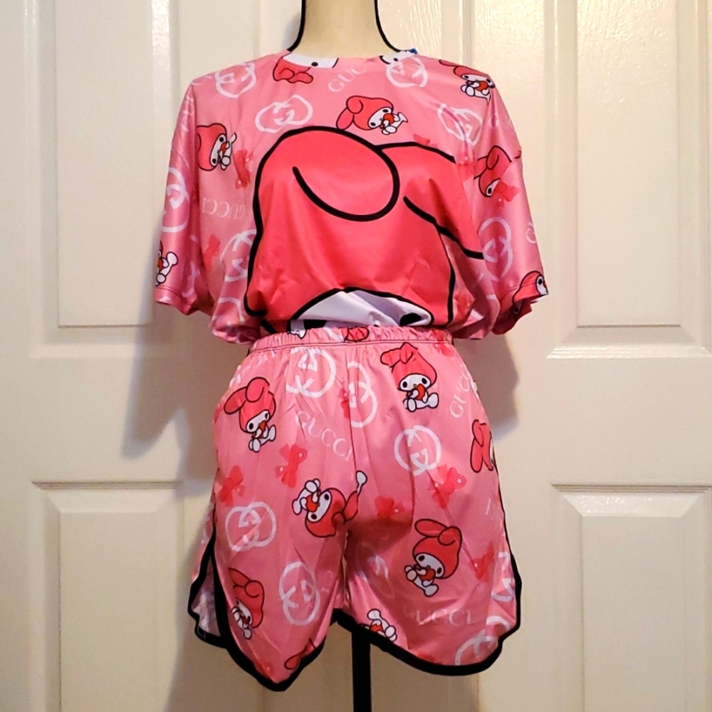 Hello kitty melody short set